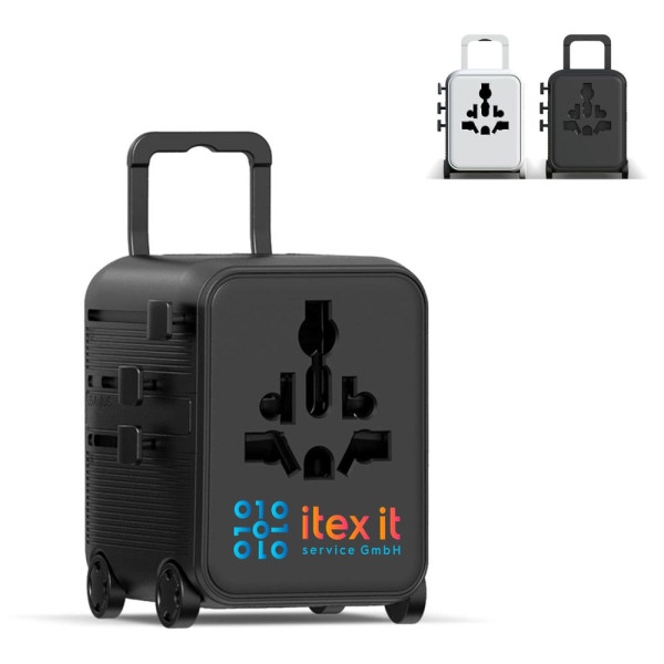 Xoopar Luggie GaN Wereldstekker Trolley