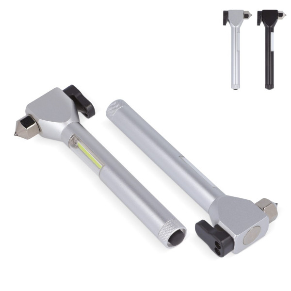 Veiligheidshamer Auto met Lamp en Gordelsnijder